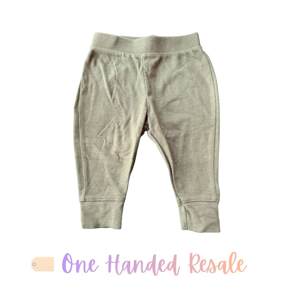 🪖 Cloud Island Baby Army Green Jogger Pants Leggings 3-6M